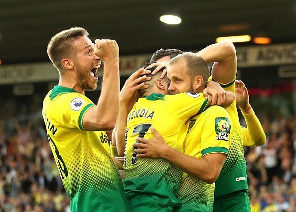 Norwich City&#039;s heroes celebrate!