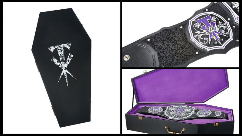 Fans receive a casket-shaped case with every purchase