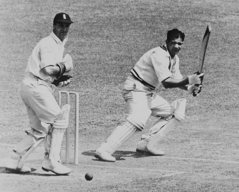 Vinoo Mankad is seen in action (Representative image)