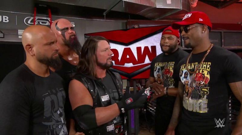 The OC gave The Street Profits a little welcoming party