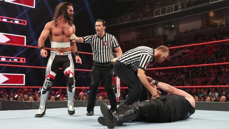 Seth Rollins may have an altercation with a WWE referee.