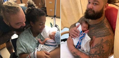 Bray Wyatt and JoJo Offerman welcomed their son Knash back in May