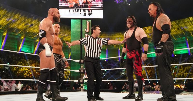 The four stars who main evented last year's Crown Jewel are not part of the show