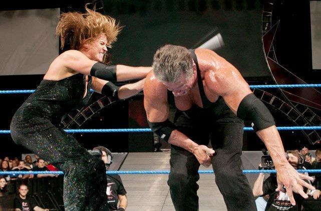 Stephanie vs Vince at No Mercy 2003