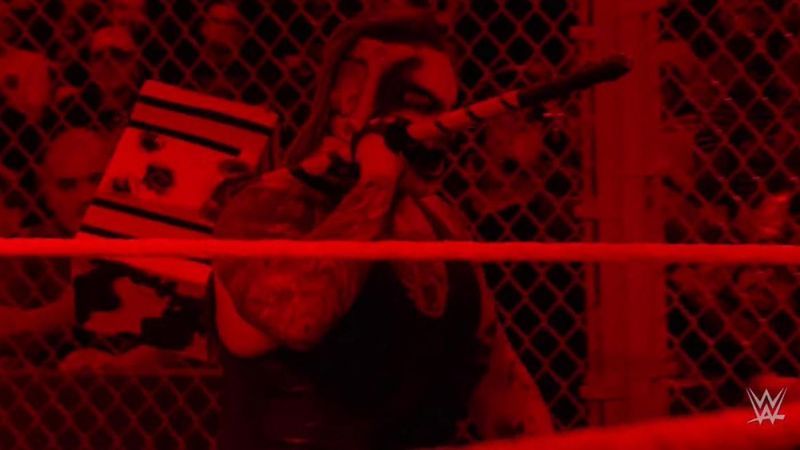 Bray Wyatt's 'fiend' persona at Hell in a Cell.