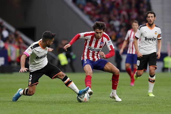 Atletico Madrid&#039;s teen sensation - Joao Felix (middle)