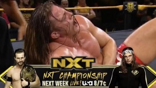 Adam Cole and Matt Riddle go one on one on this week's NXT