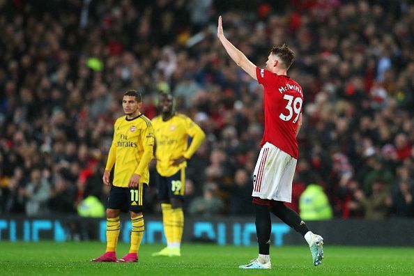 McTominay reserved one of his best performances against Arsenal, on an evening where his pedigree shone