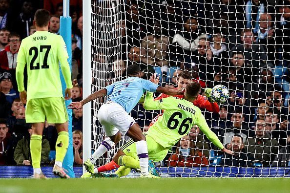 Sterling opened the scoring for Manchester City