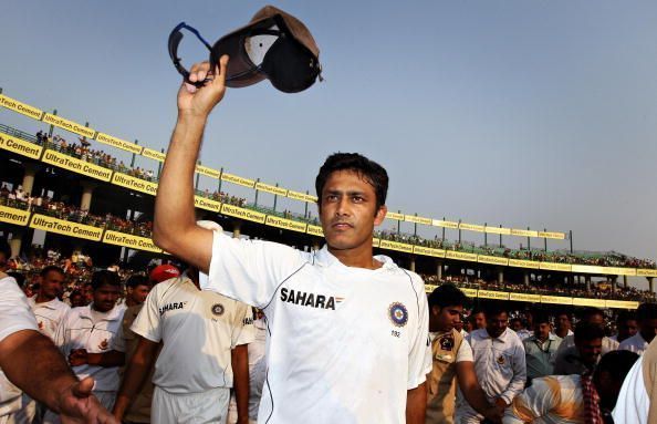Anil Kumble currently holds the record for being the quickest Indian bowler to 350 Test wickets.