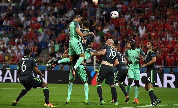 Ronaldo&#039;s ability leap high and hang there has become legendary