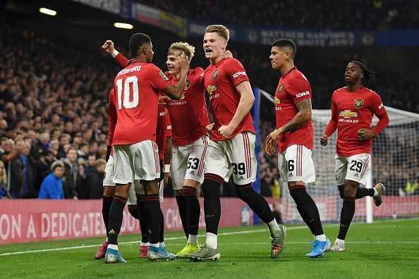 Chelsea FC v Manchester United - Carabao Cup Round of 16