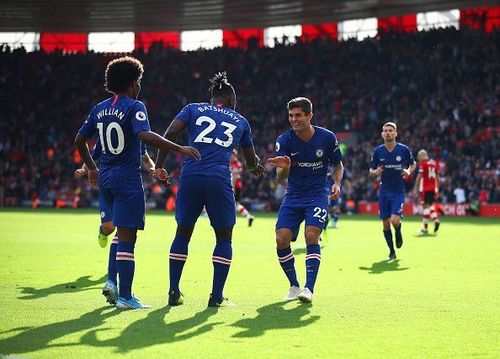 Both substitutes were involved in Chelsea's fourth goal