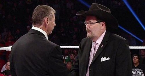 Vince McMahon and Jim Ross