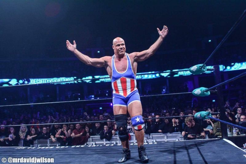 Kurt Angle graced Glasgow's SSE Hydro