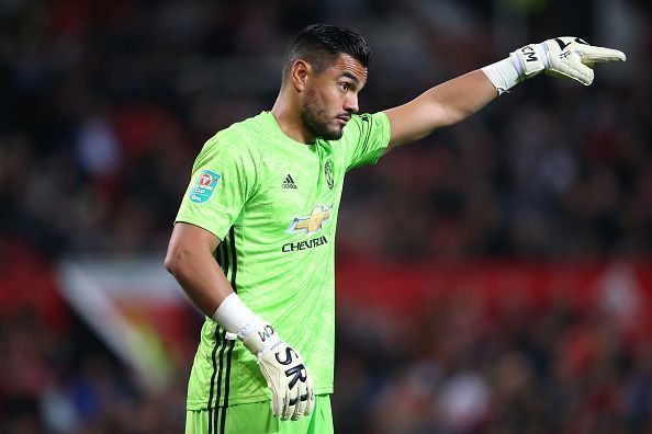 Sergio Romero will have to deputise in place of the injured David De Gea.