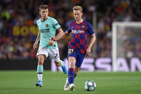 De Jong got more comfortable in the game once he moved to a deeper role