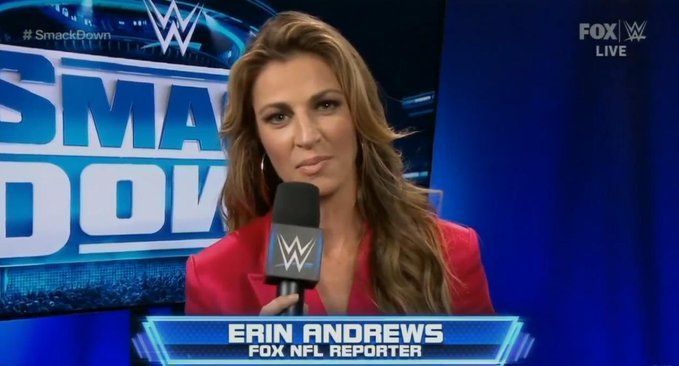 Erin Andrews didn't have the best debut on Friday Night SmackDown