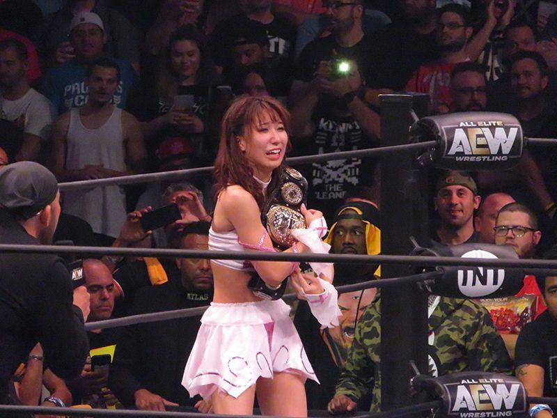 Riho and Britt Baker were one of the low points of the night