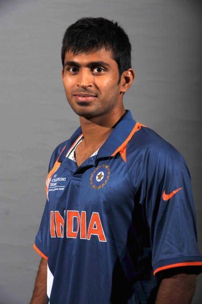 Abhishek Nayar in the Indian jersey