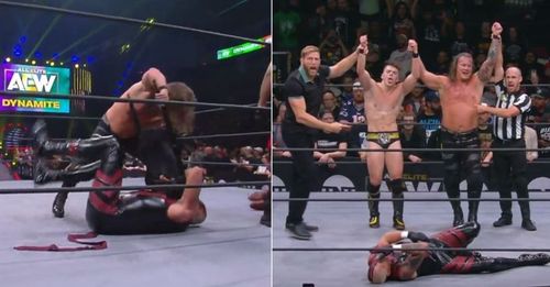 This week's episode of AEW Dynamite ended in a massive brawl