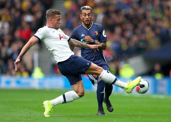 Toby Alderweireld (left).