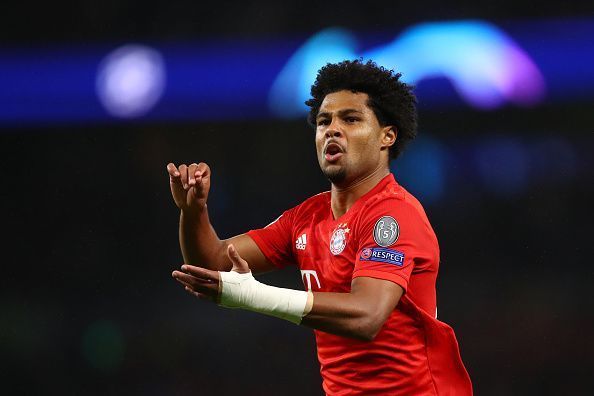 Serge Gnabry was unstoppable on the night