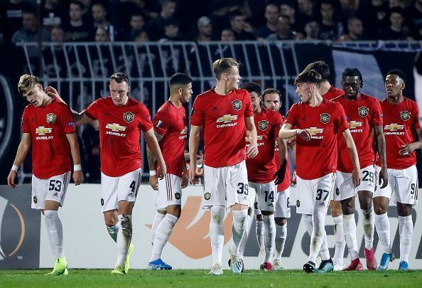 Partizan Belgrade v Manchester United: Group L - UEFA Europa League