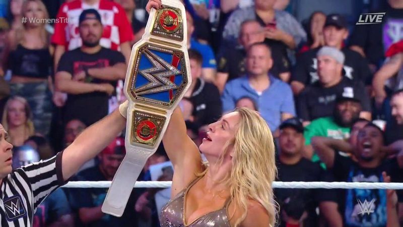 Charlotte is now the Women's Champion once again