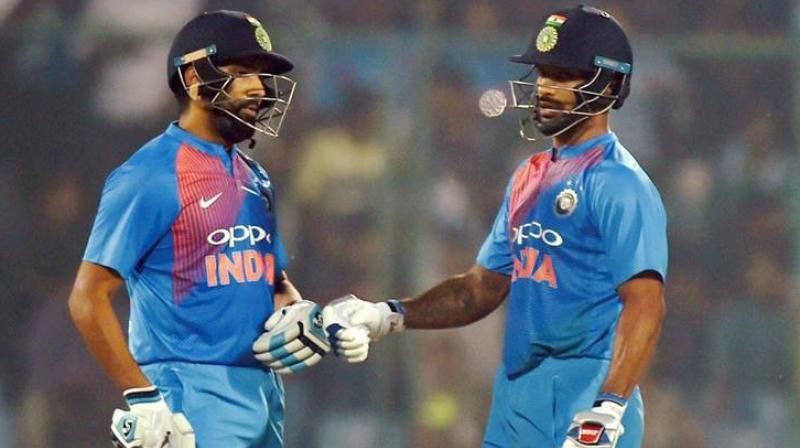 Rohit Sharma and Shikhar Dhawan