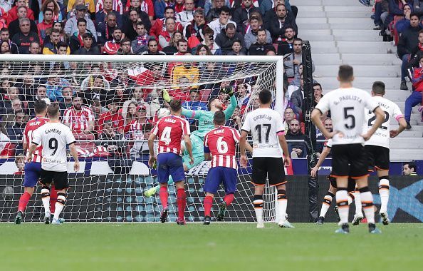 Atletico and Valencia played out a 1-1 stalemate in LaLiga