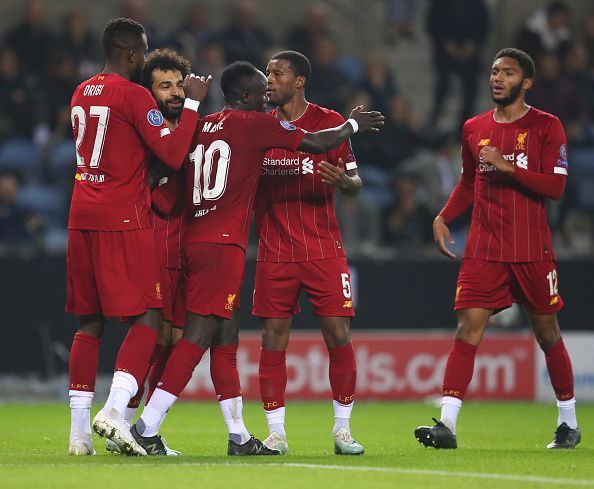 Liverpool cruised to a 4-1 victory in Belgium