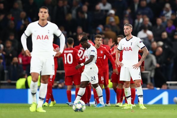 Spurs have been shaky this season after their 2-7 demolition at the hands of Bayern in Europe.