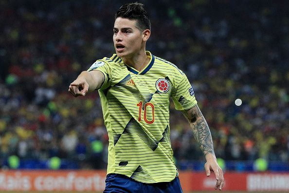 Colombia missed James Rodriguez