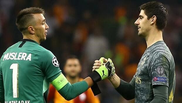 Muslera and Courtois