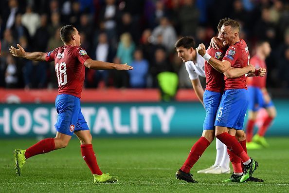 A fully deserved win for the Czech against a lacklustre England