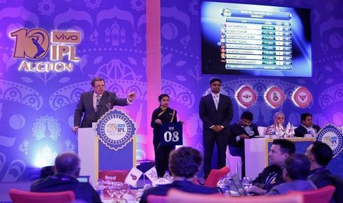 The IPL auction for next season will take place in December.