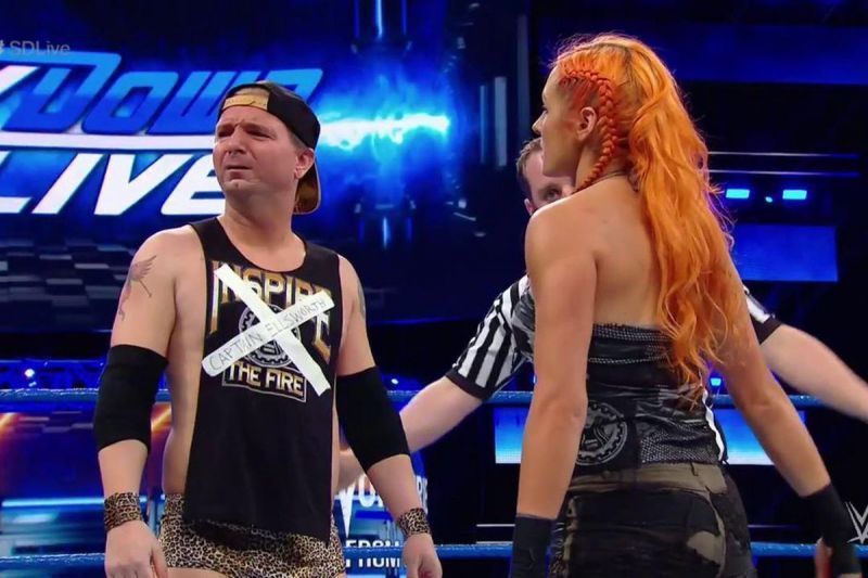 Becky Lynch vs James Ellsworth