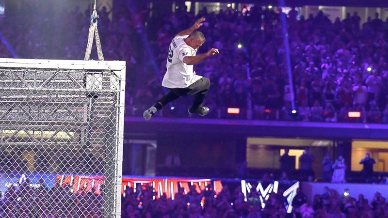 Shane McMahon dove from the top of the Hell in a Cell at WrestleMania 32