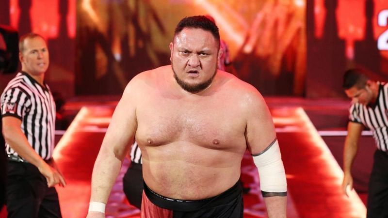 Samoa Joe has been out due to a broken thumb