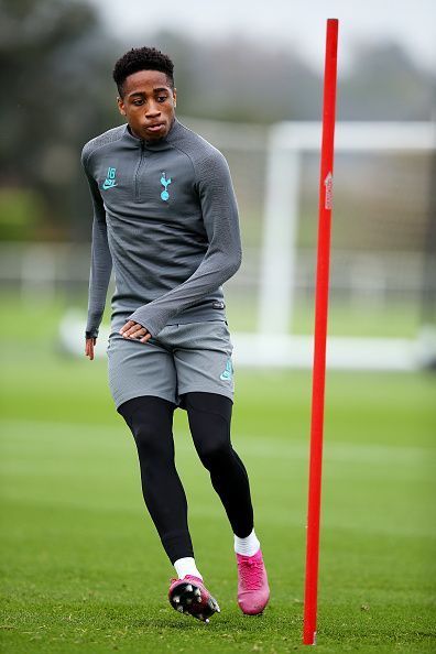 Kyle Walker-Peters in Tottenham Hotspur Training Session