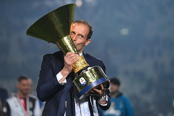 Despite domestic dominance, Allegri was dismissed from his Juventus post