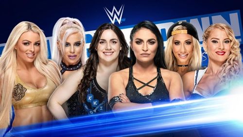 SmackDown's new women's roster goes at it for the right to challenge Bayley.