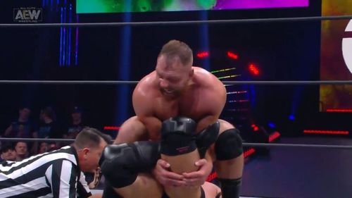 Jon Moxley closed out this week's show with a vengeance