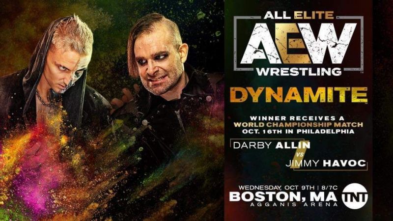 The winner will get a shot at the AEW World Championship