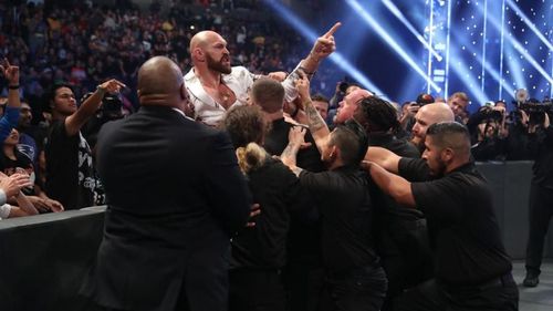 Tyson Fury surprisingly appeared on SmackDown