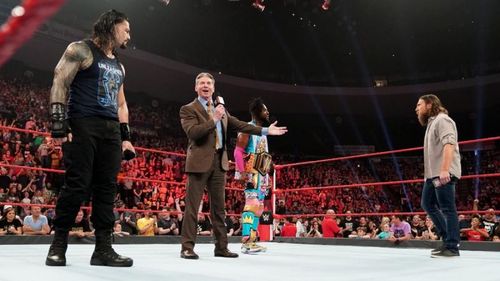 Mr. McMahon introducing the Wild Card Rule on the May 6 episode of RAW