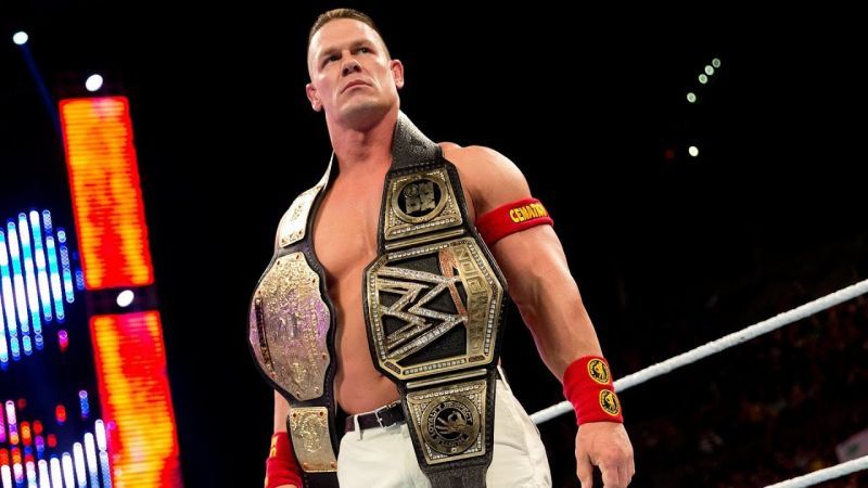 John Cena won his 16th world title back in 2017