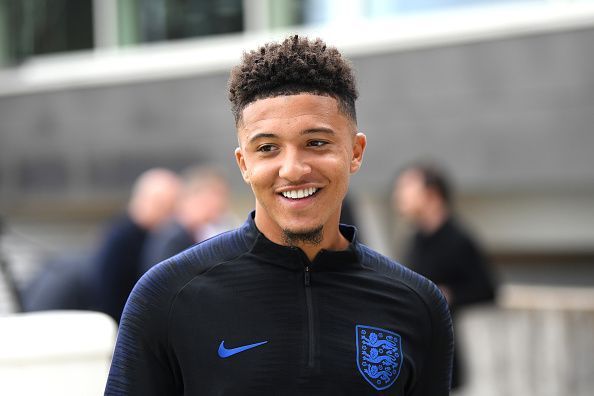 Jadon Sancho has been in inspired form for club and country.