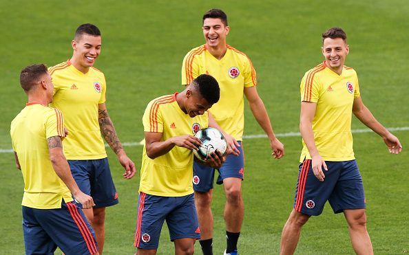 Colombia played out a goalless draw against Chile in their last match